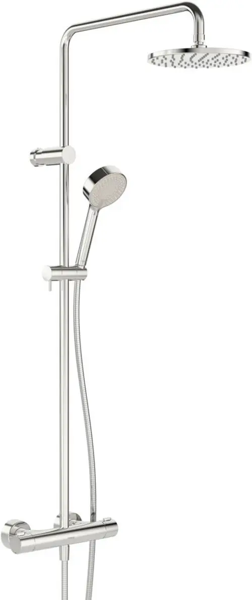 HANSA Regenbrause-Duscharmatur HANSAPRISMA 5809 3-strahlig DN15 Chrom, 58099103, Artikel in Kategorie